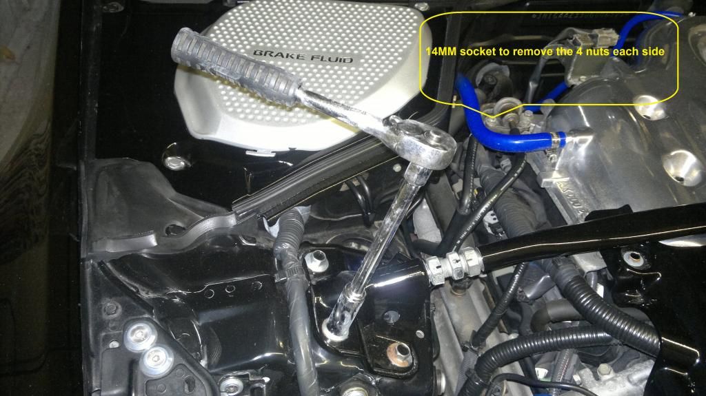 How to Change spark plugs Part 1 Off Side (VQ35DE) 350Z Guides